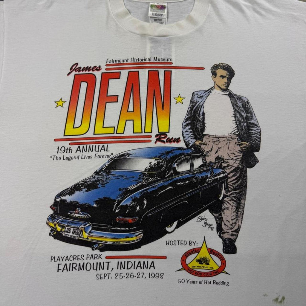 1998 James Dean Run Fairmount Indiana Graphic Tee | XL