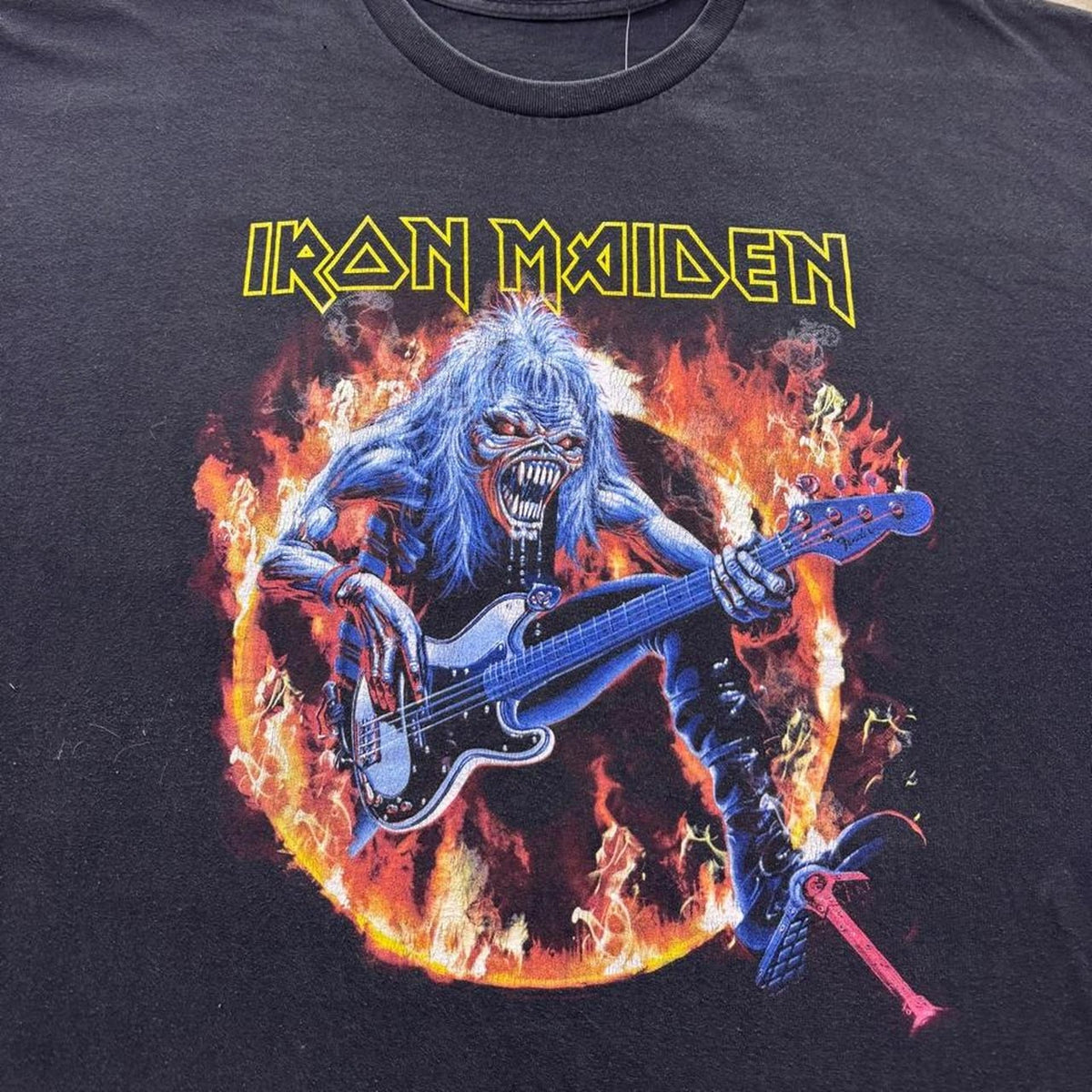 2010s Iron Maiden Eddie on Bass Graphic Tee | XXL