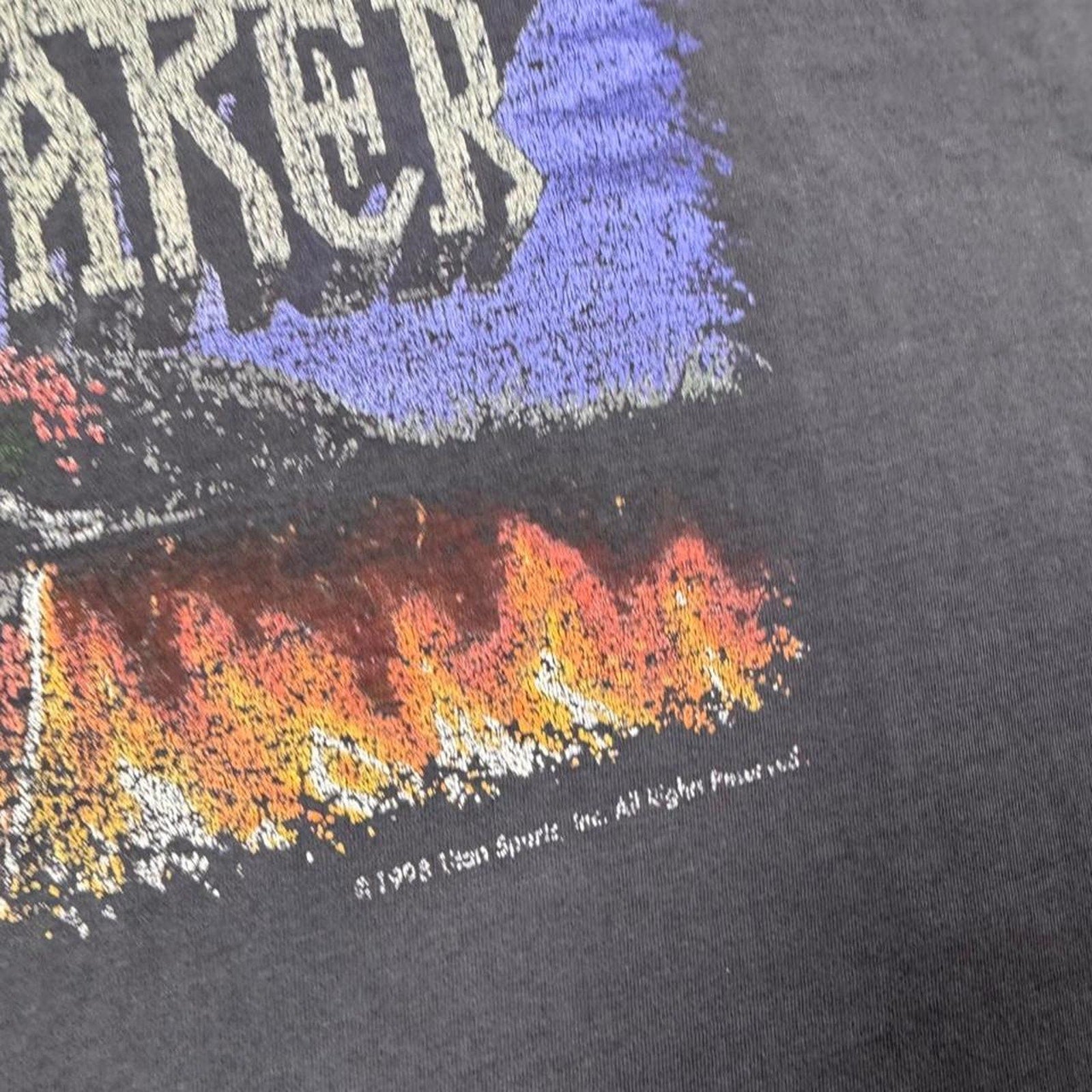 1996 Undertaker The Phenom WWF Wrestling T Shirt | Large