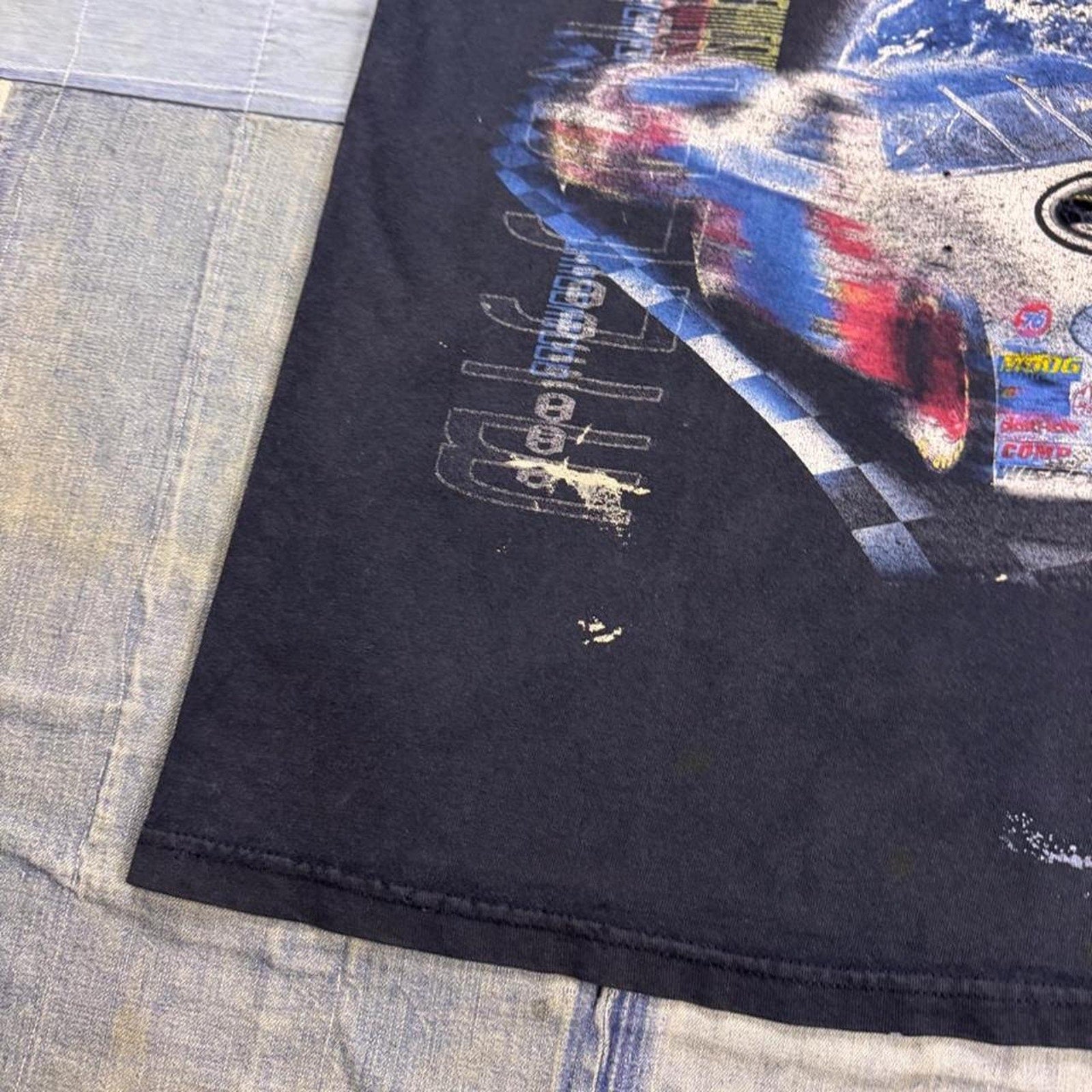 2000 NASCAR Winston Cup Millennium Schedule Racing Tee | Large