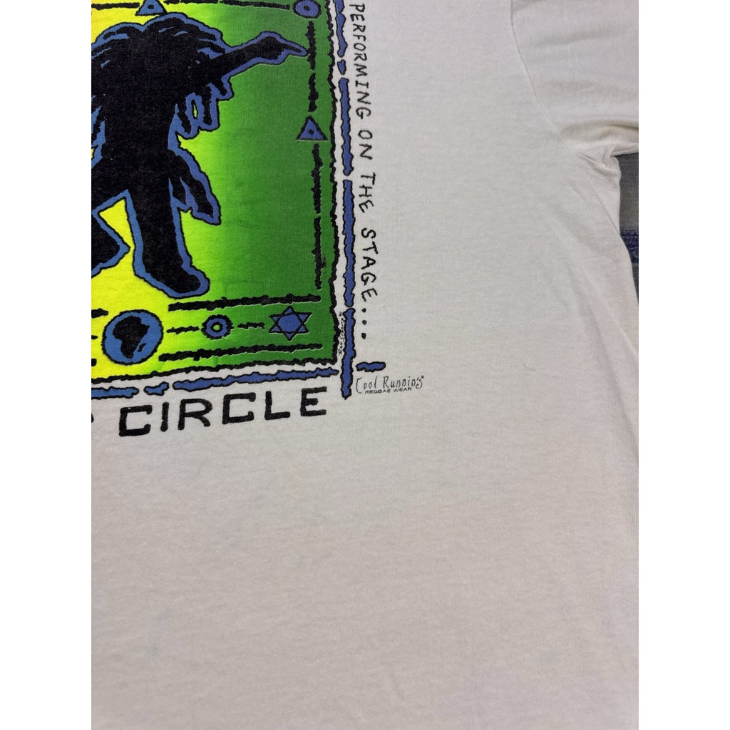 Inner Circle Rastaman Concert Vintage Band Reggae T Shirt USA Single Stitch L