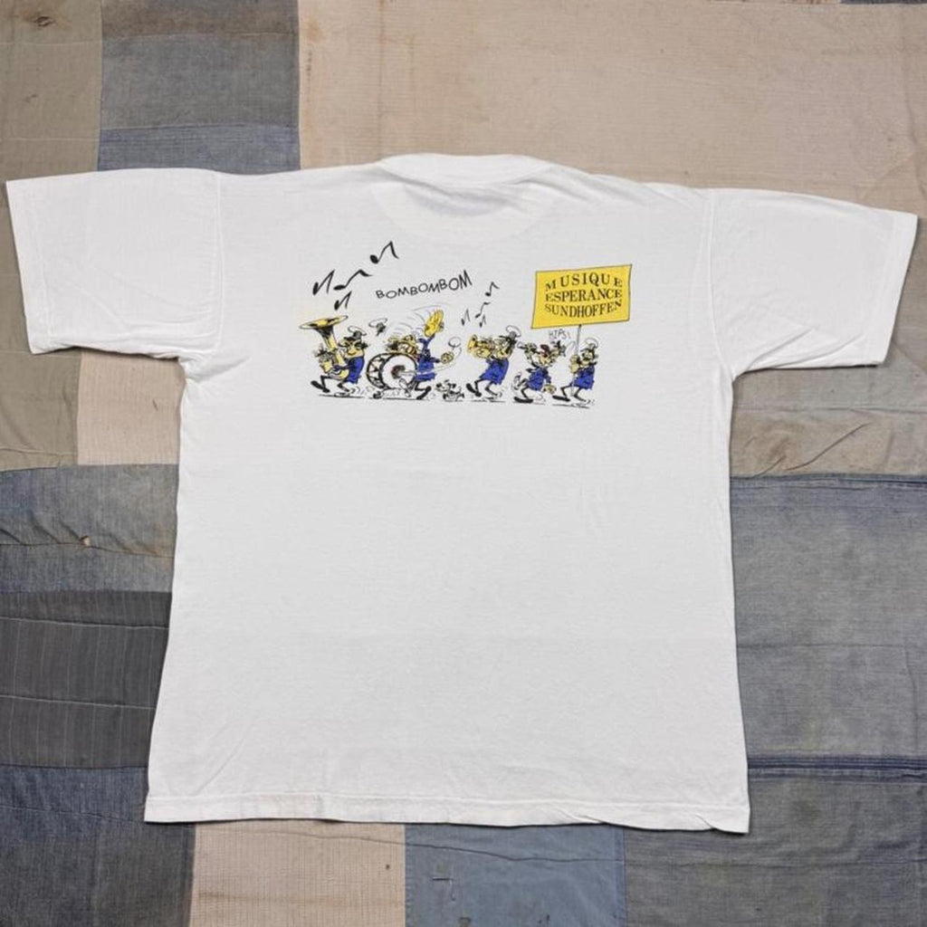 1990s French Brass Band Tee | XL