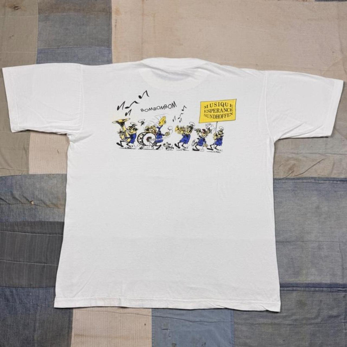 1990s French Brass Band Tee | XL