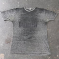 1970s Puma Burnout T Shirt Gray Faded  & Distressed Tee | Large