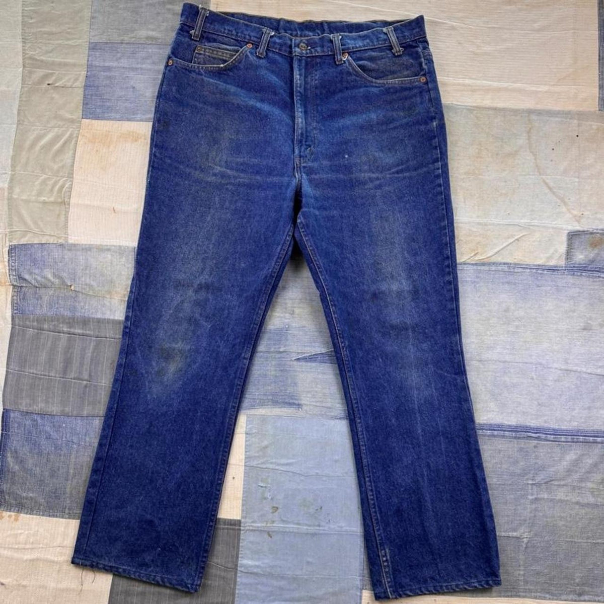 1980s Levi's 517 Orange Tab Made in USA Bootcut Jeans | 37 x 28