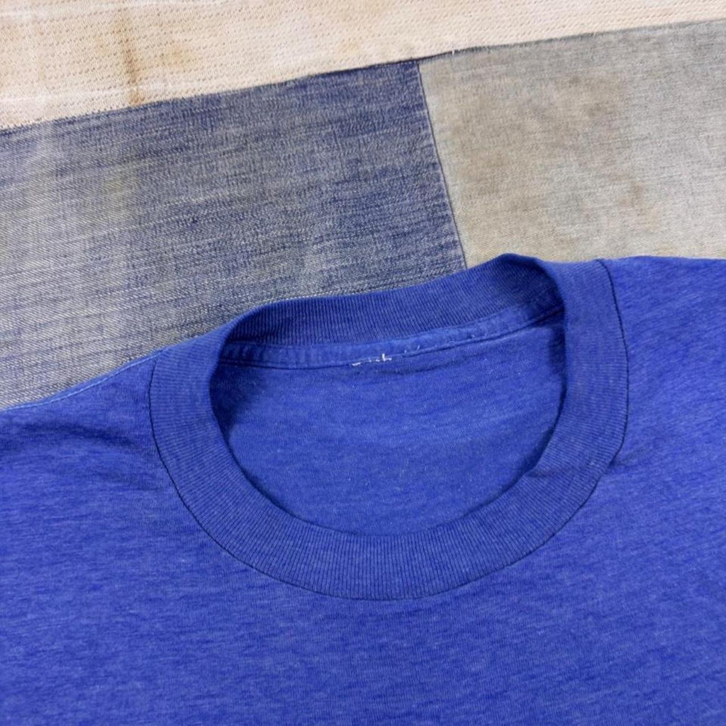 1990s Echo and the Bunnymen Band Graphic Tee Blue | Large