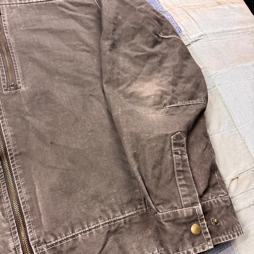 Vintage KÜHL Distressed Canvas Work Jacket | XL