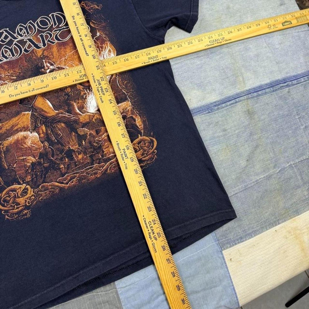 2000s Amon Amarth “Fate of Norns” era band tee | small