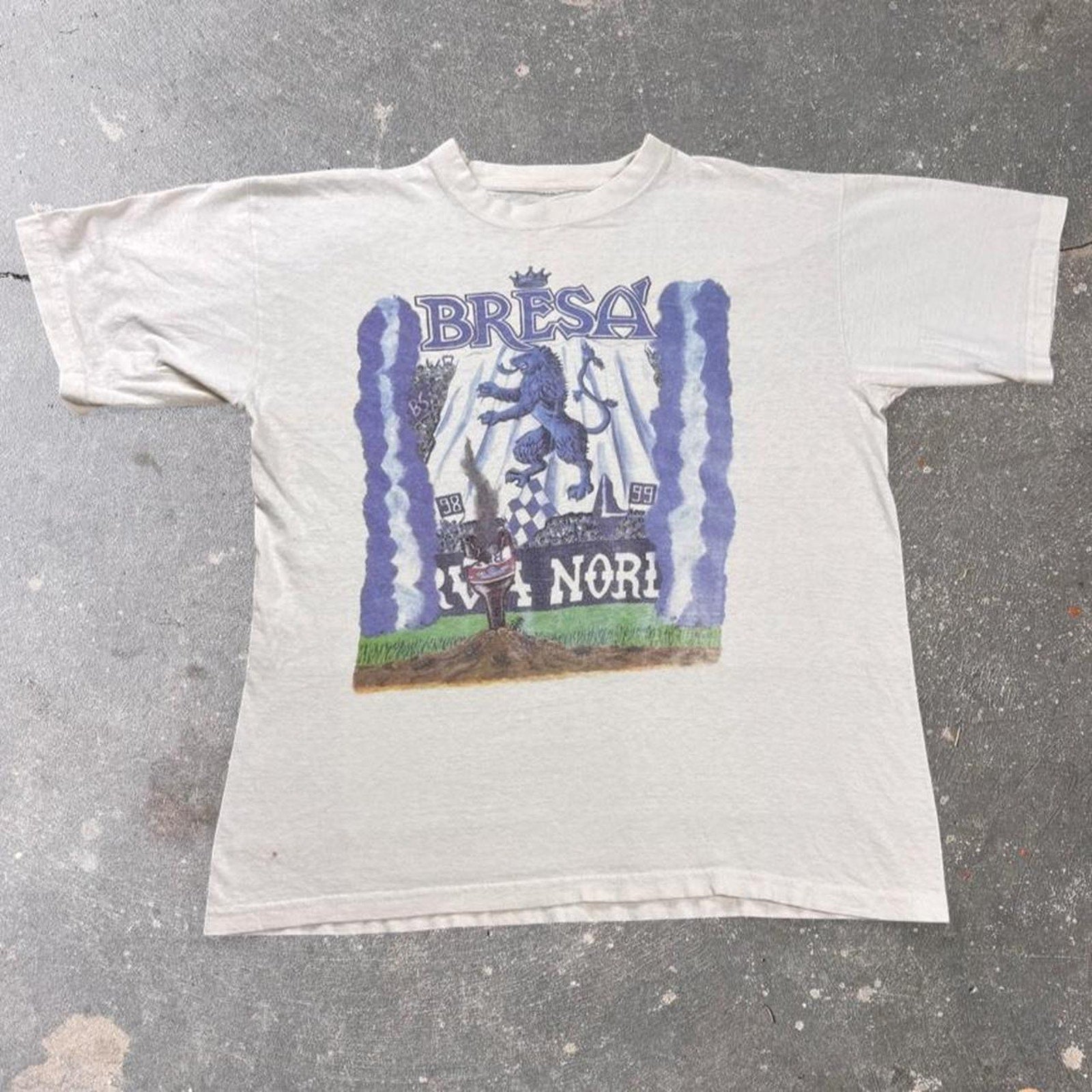1998–99 Bresà Soccer Supporters Double-Sided Tee | Large
