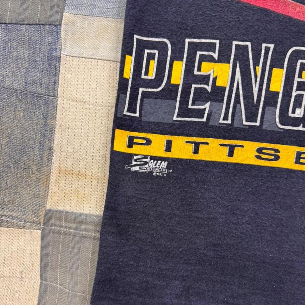 1992 Pittsburgh Penguins Back-to-Back Stanley Cup Champions Tee | Medium