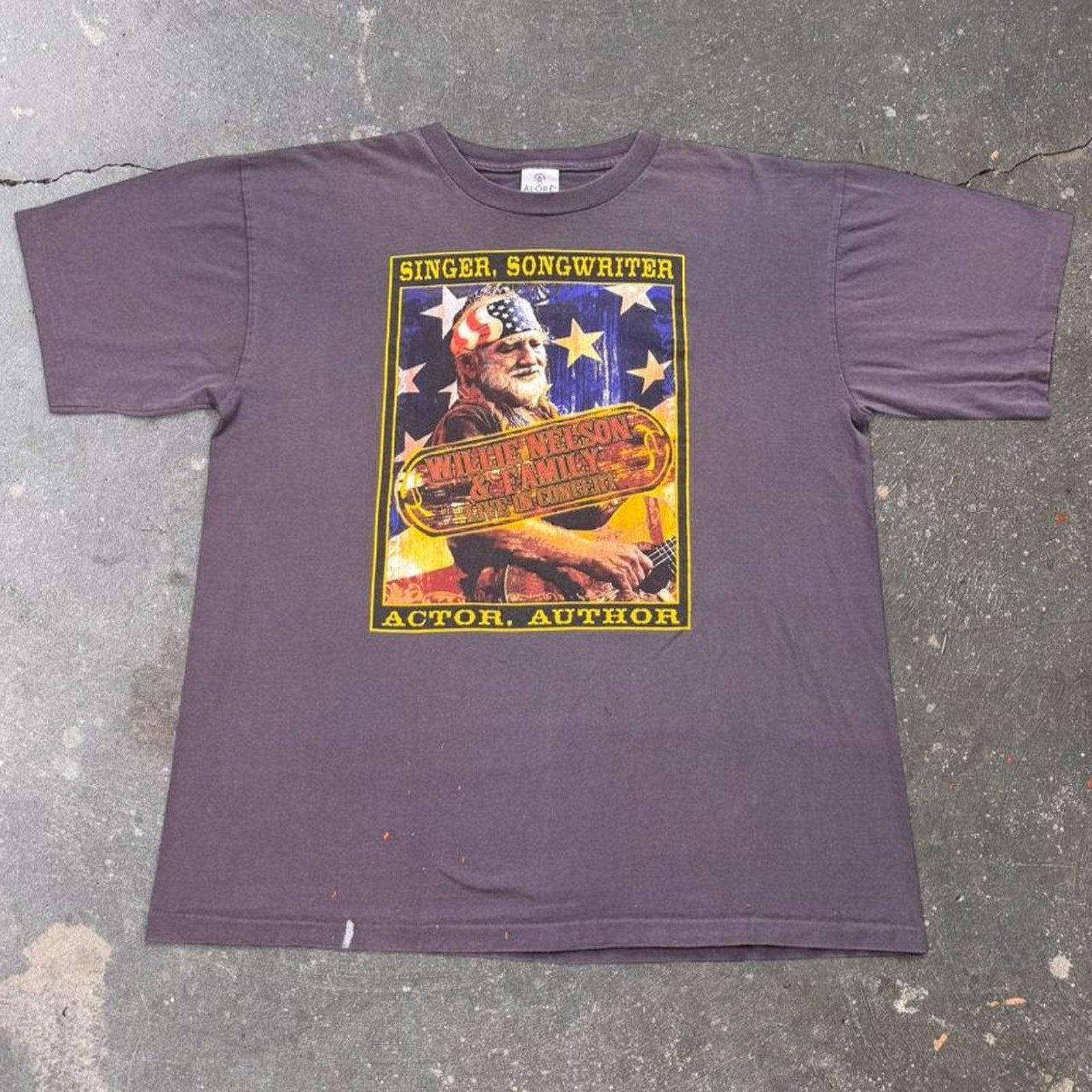 2009 Willie Nelson & Family Live in Concert Double-Sided Tee | XL