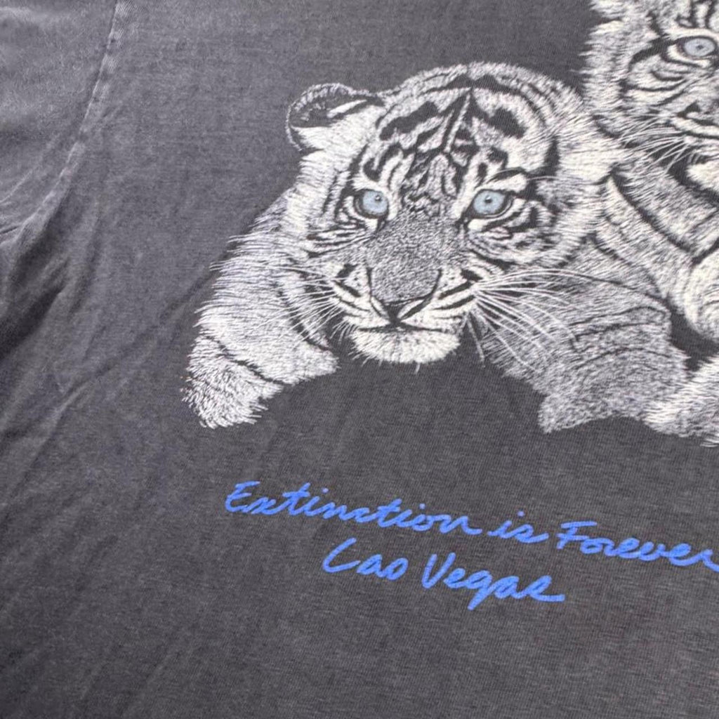 1990s Hanes White Tiger Cubs Las Vegas Graphic Tee | XL