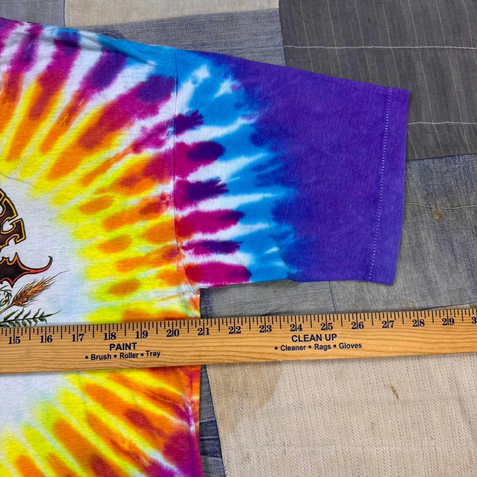 1990s Earth Day tie-dye tee | Large