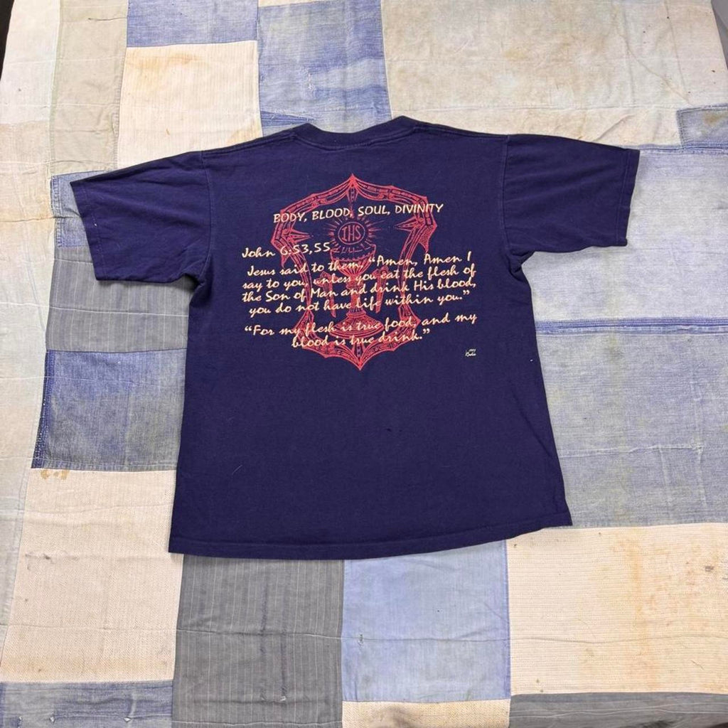 1995 Eucharist Catholic Church Graphic Tee | XL