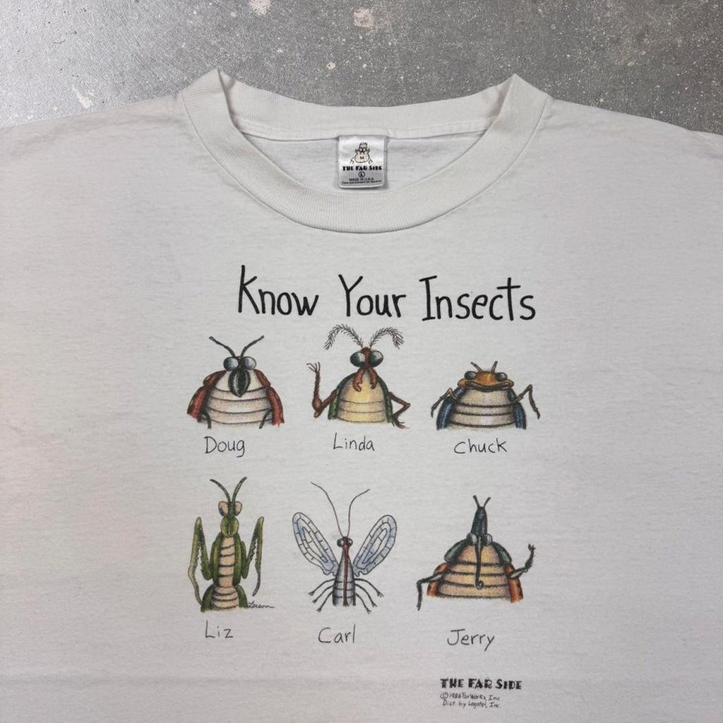 1990s Far Side Know Your Insects Tee | L