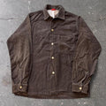 1950s Corduroy Sport Shirt | M