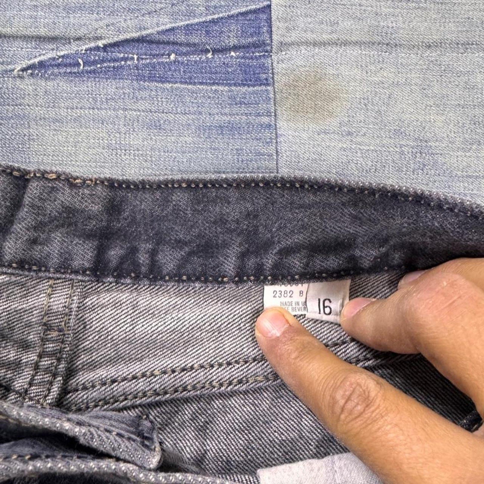 1990s Levi’s 501 Faded Black Straight Leg Jeans | 29x31