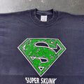 1990s Super Skunk Marijuana Superman Parody Tee | Large