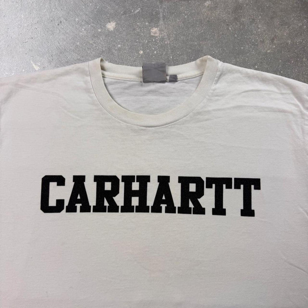 2000s Carhartt Collegiate Logo Graphic Tee | XL