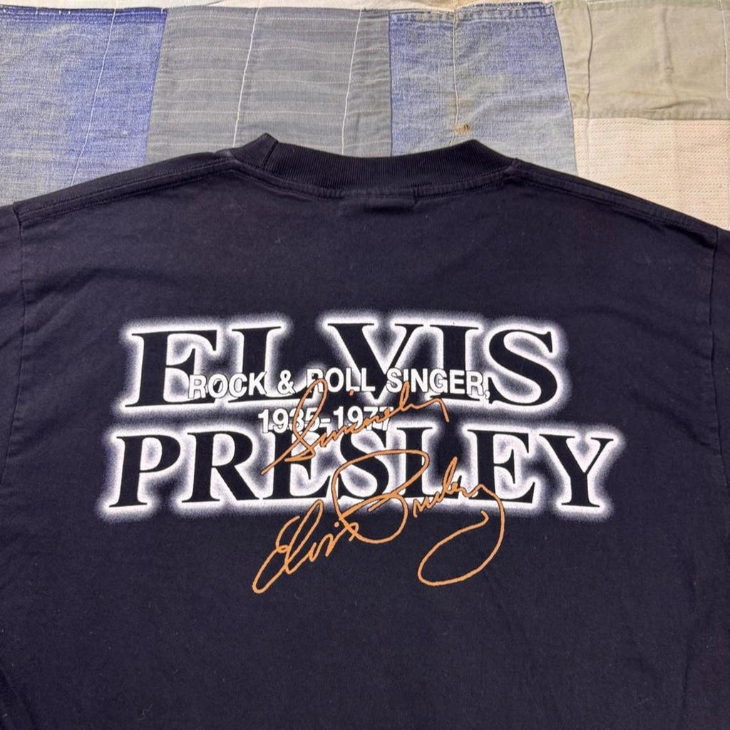 2000s Elvis Presley Rock & Roll Singer Memorial Tee | Large