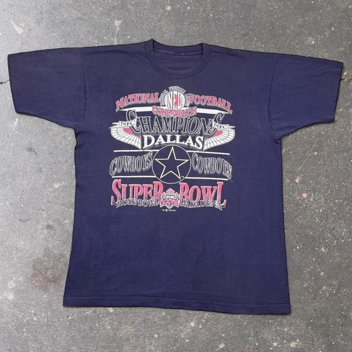 1990s Dallas Cowboys Super Bowl Champions Tee | XL