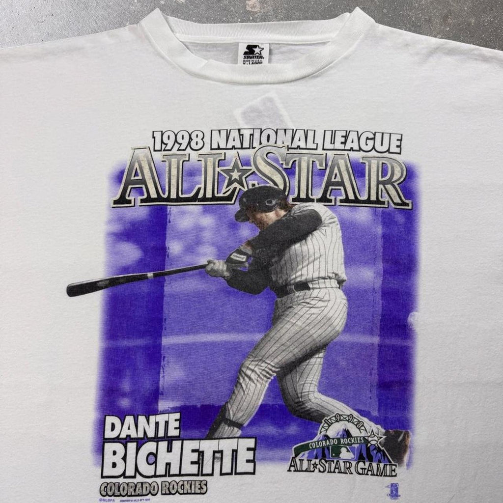 1998 Dante Bichette Colorado Rockies All-Star Game Tee | XL
