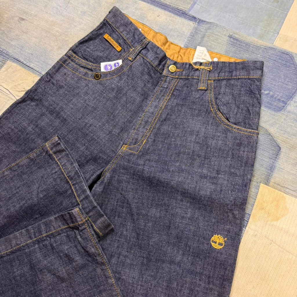 2000s timberland blue jeans | 32 x 34