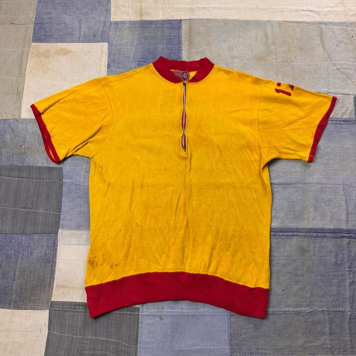 1950s Rawlings Wildcats Wool Baseball Jersey | Size 40
