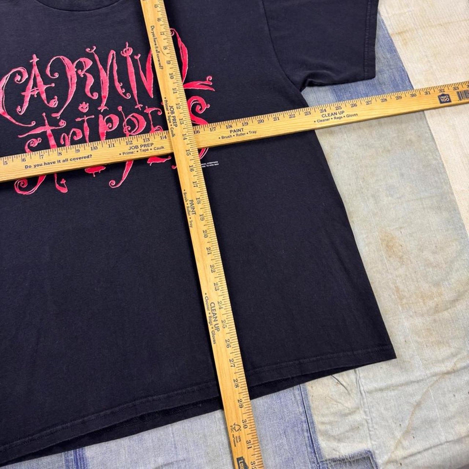1990s Carnival Strippers Double-Sided Eye Graphic Tee | XL