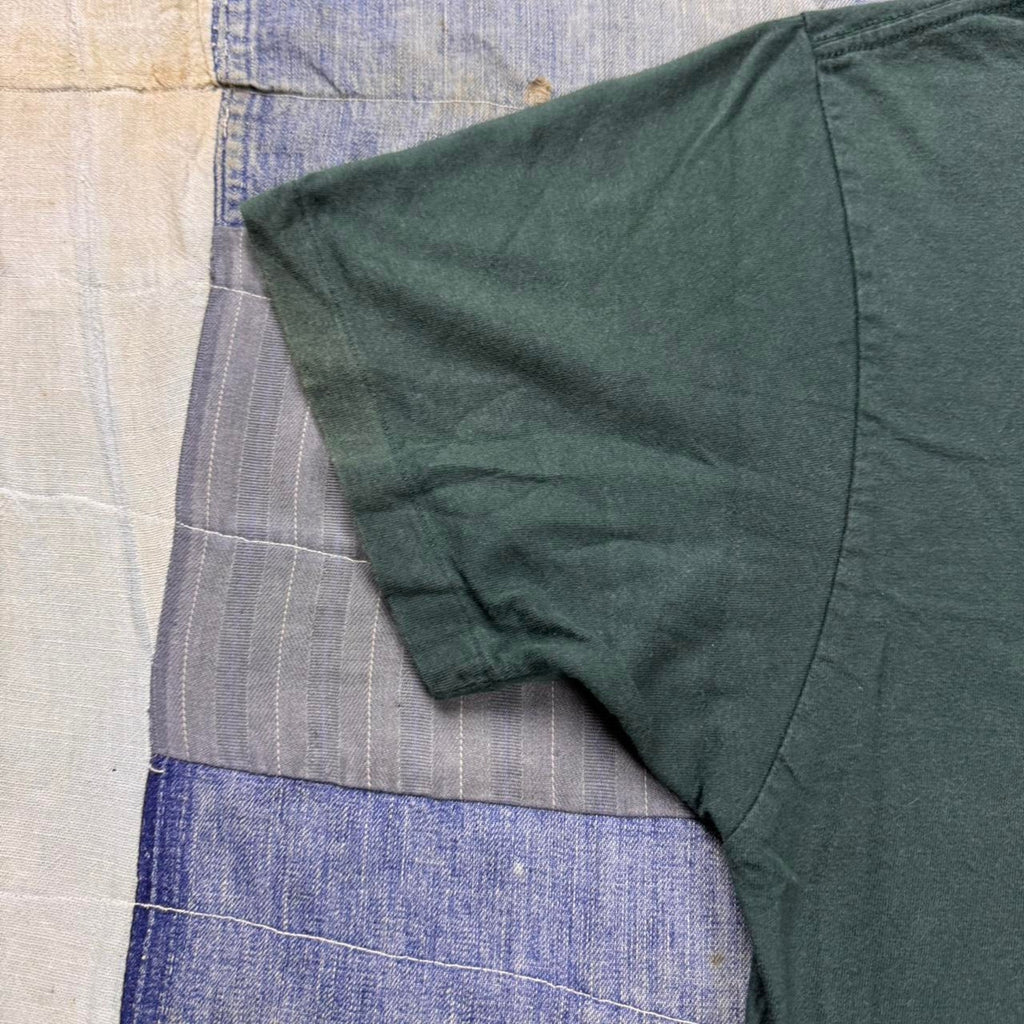 1999 Polo Ralph Lauren Green Cotton Pocket Tee | Medium