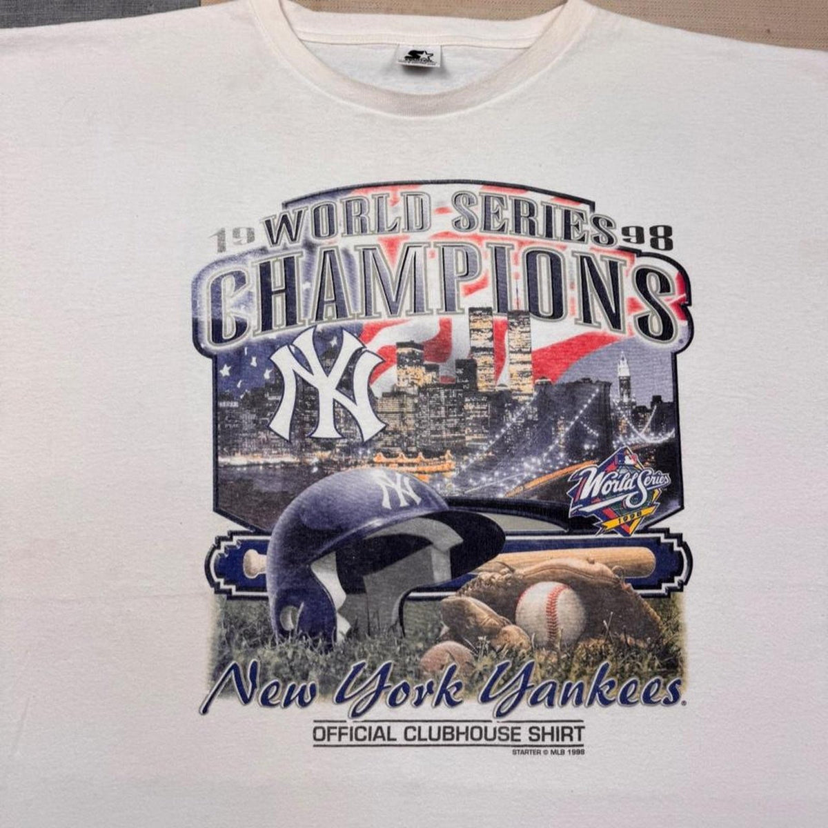 1998 New York Yankees World Series Champions Tee | XL