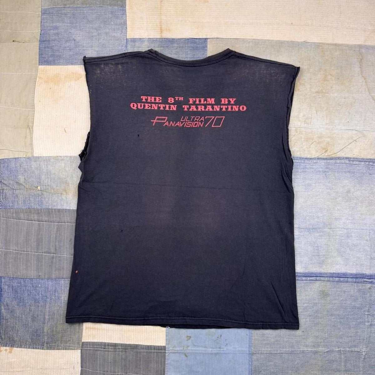 2015 The Hateful Eight Quentin Tarantino Movie Promo Sleeveless Tee | Large