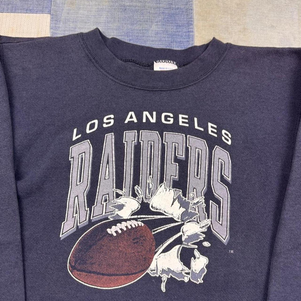 1990s Los Angeles Raiders Jostens Crewneck Made in USA | Youth Large 14-16