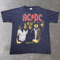 2000s AC/DC Highway to Hell Band Portrait Tee | Large
