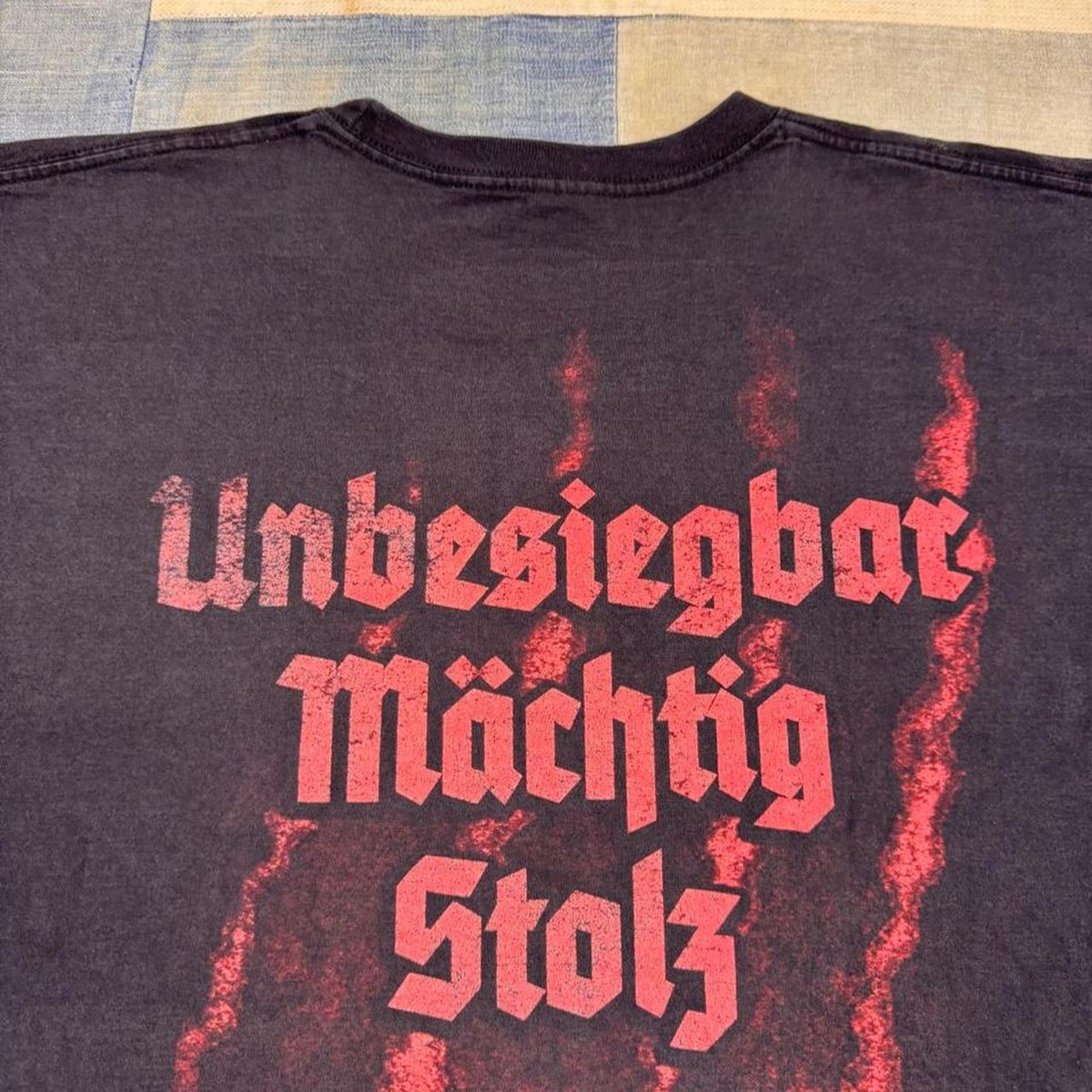 2000s VARG Wolfsblut German Metal Wolf Graphic Band Tee | Extra Large