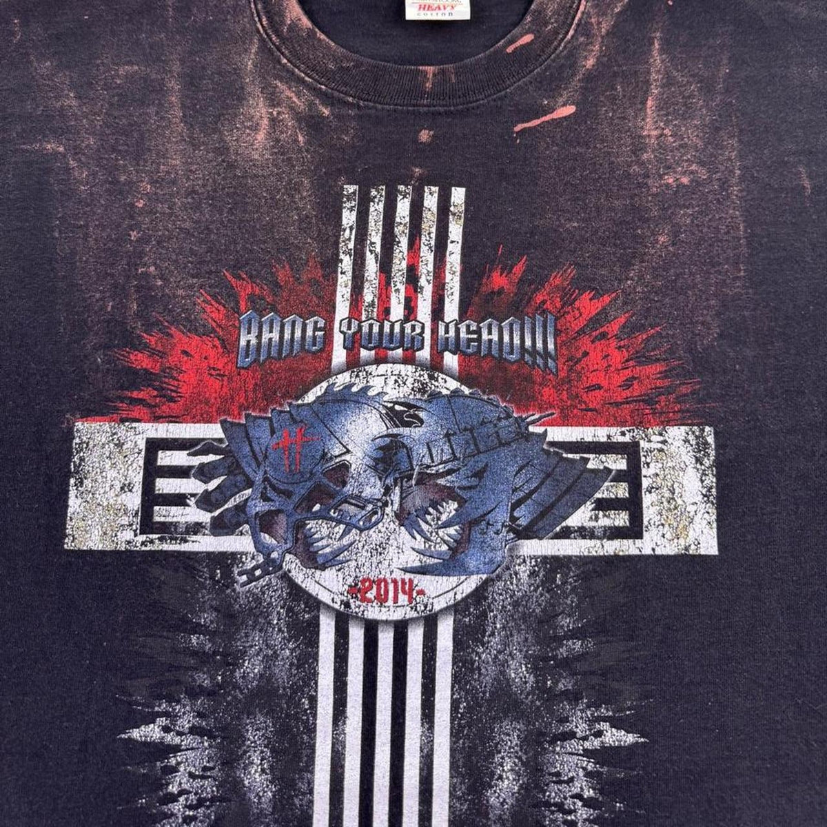 2004 Bang Your Head!!! Metal Festival Concert Graphic Tee Fruit of the Loom | Medium