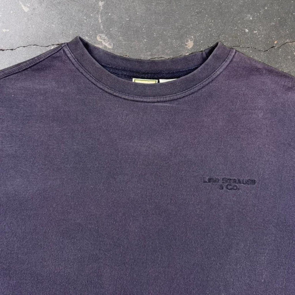 1990s Levi's Strauss & Co. Embroidered Logo Tee | Large