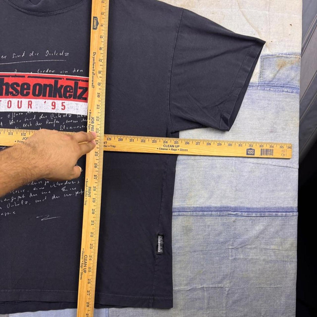1995 Böhse Onkelz Hier Sind Die Onkelz Tour Tee | XL