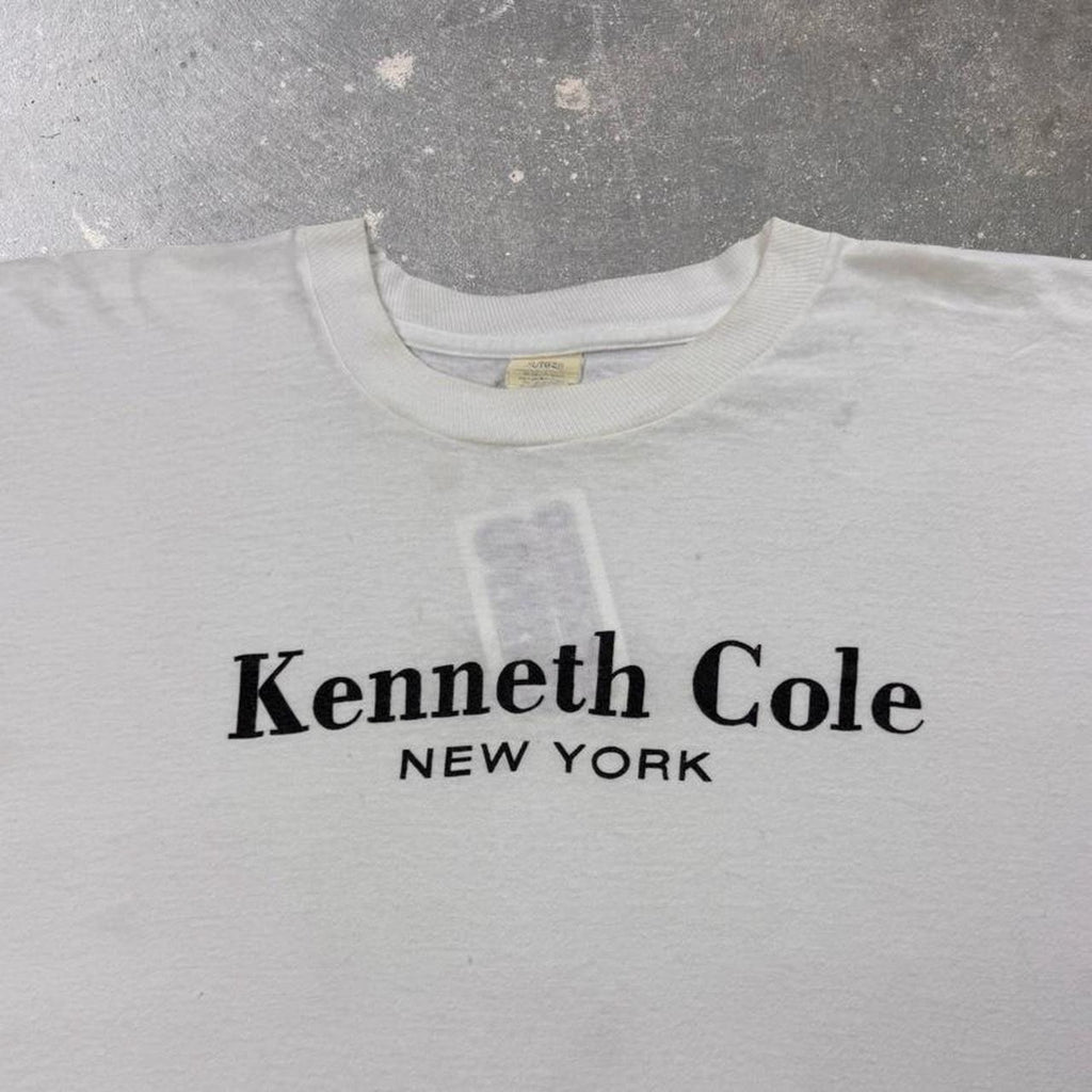 1990s Kenneth Cole New York Logo Promo Tee | XL