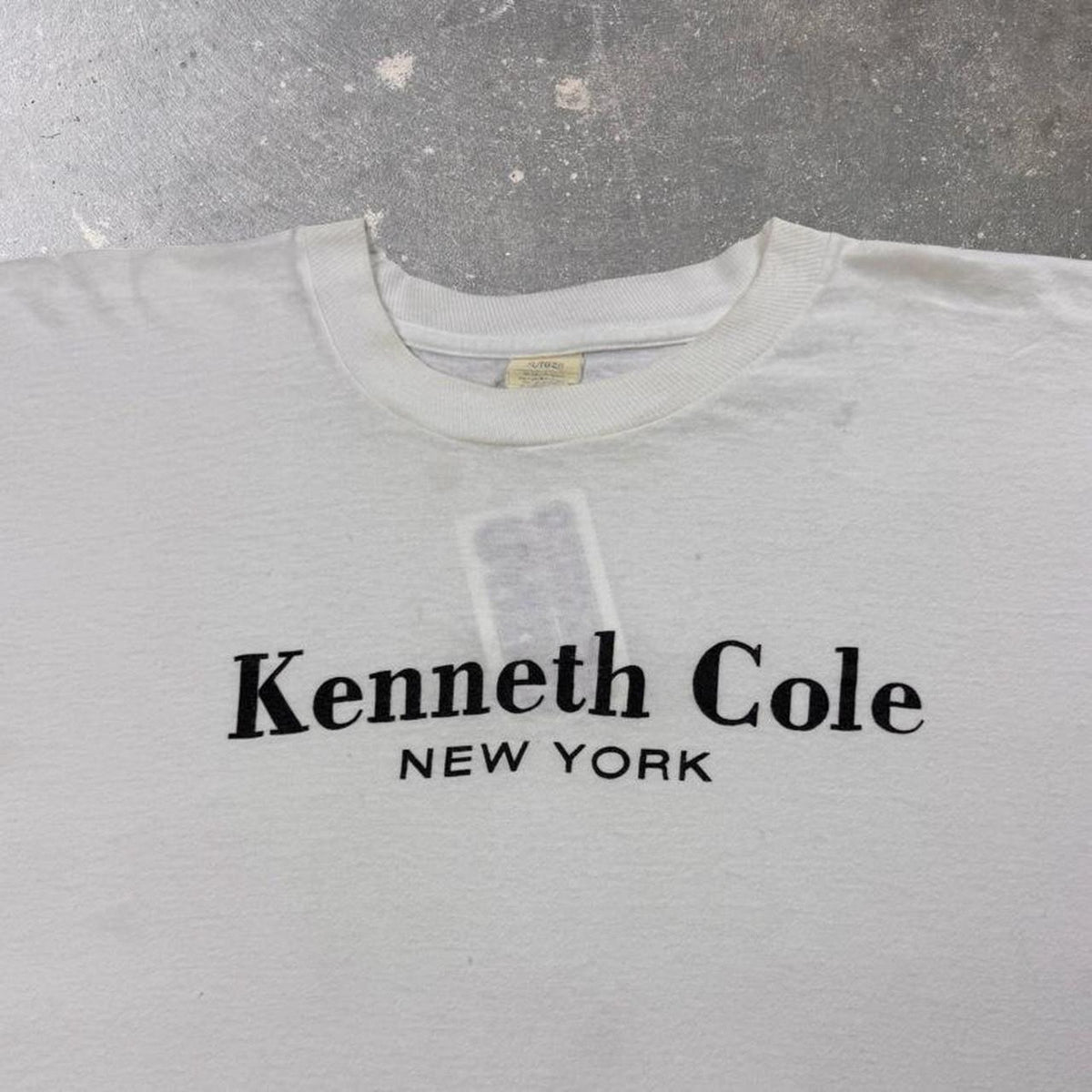 1990s Kenneth Cole New York Logo Promo Tee | XL