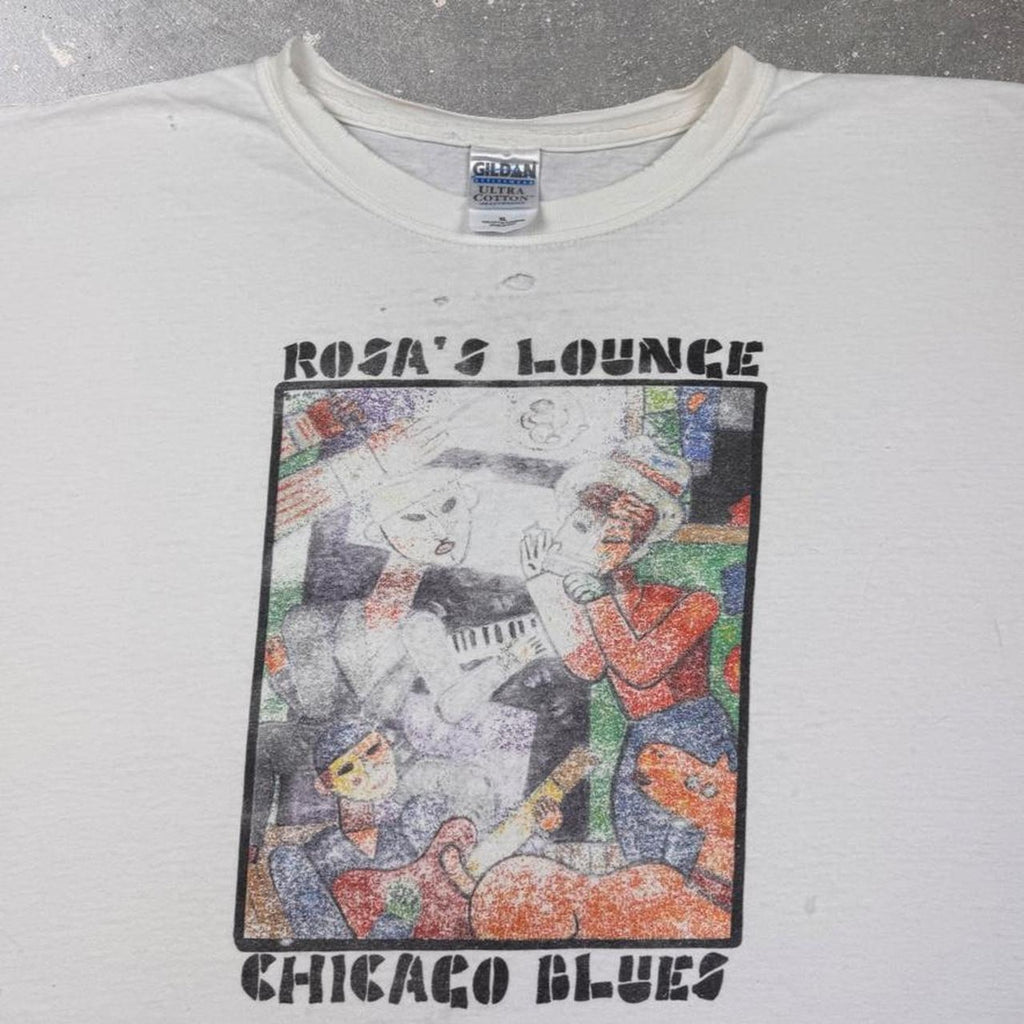 2000s Rosa's Lounge Chicago Blues Tee | XL
