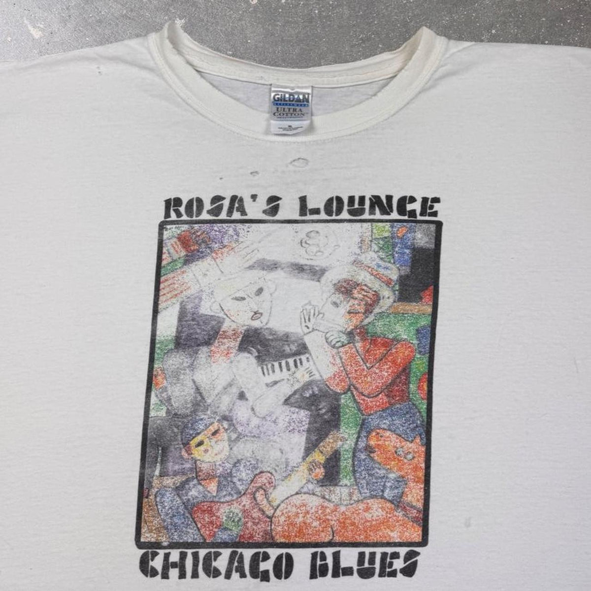 2000s Rosa's Lounge Chicago Blues Tee | XL