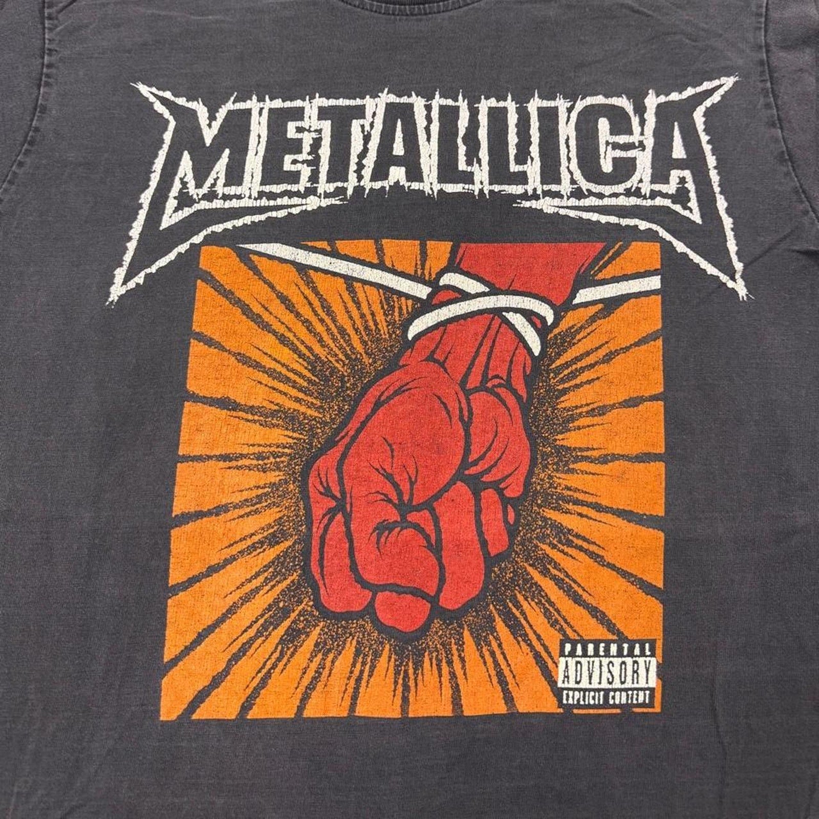2003 Metallica St. Anger Tracklist Tee | Small