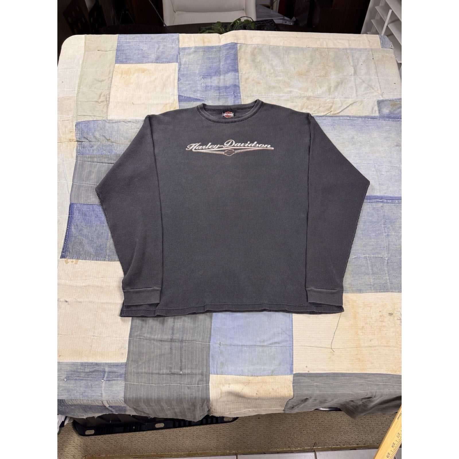 Harley-Davidson Thermal Waffle Knit Long Sleeve Jim Moroney’s Newburgh NY L