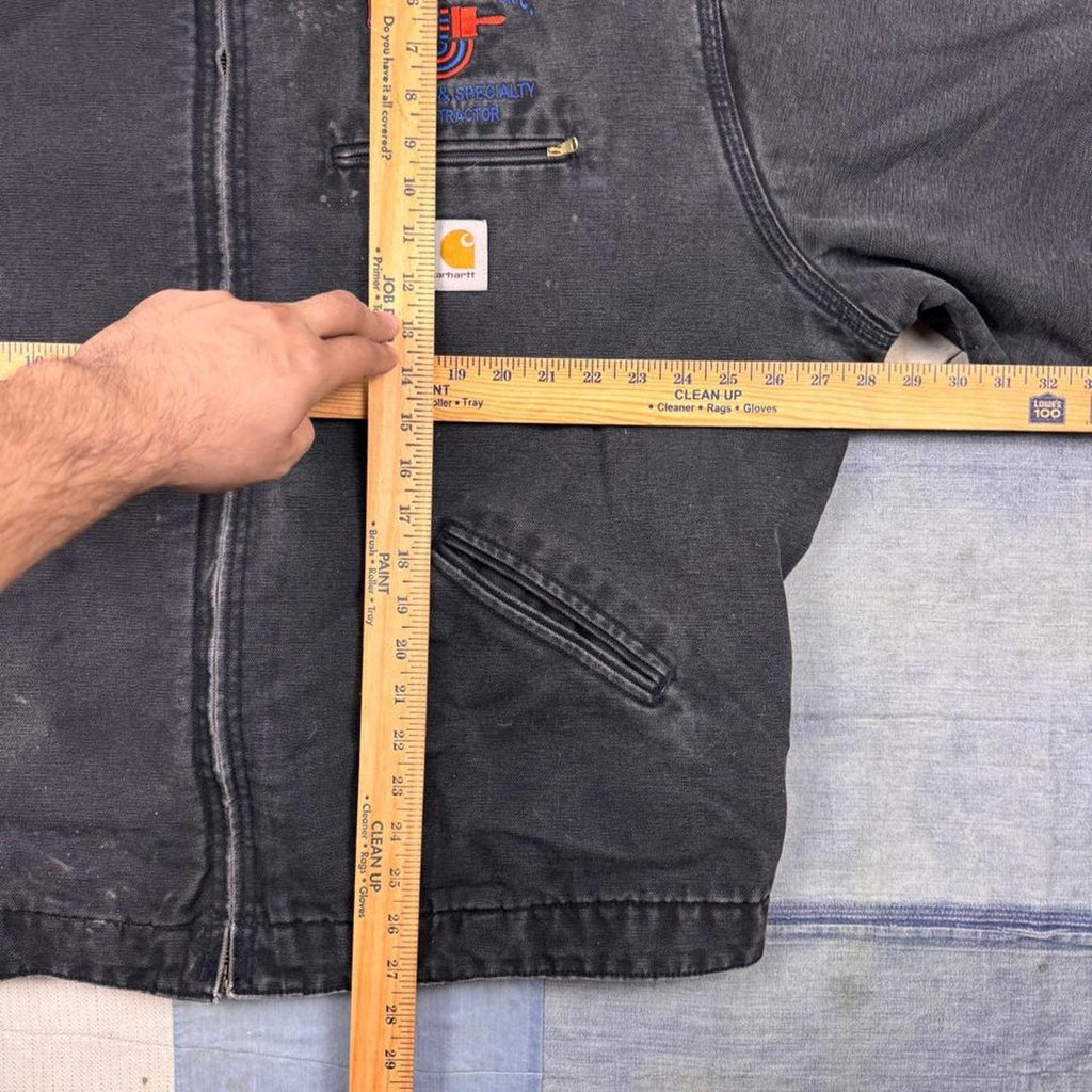 2000s Carhartt Detroit Blanket Lined Jacket | 2XL