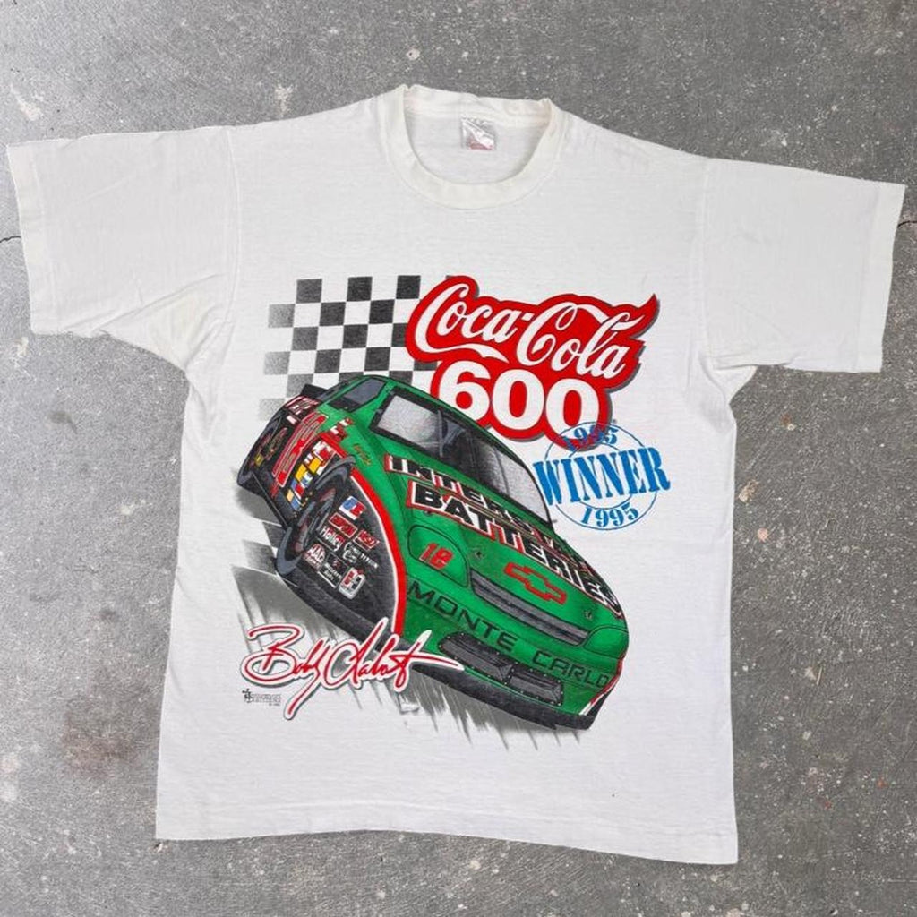 1995 Coca-Cola 600 Bobby Labonte Winner NASCAR Tee | M