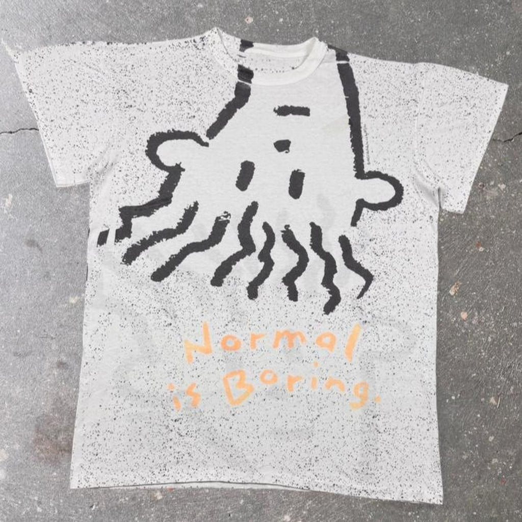 1980s Fido Dido Normal Is Boring Tee | XL