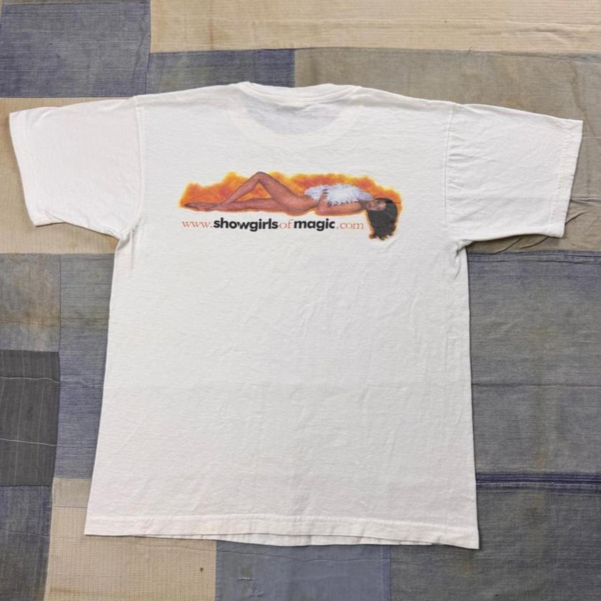 1990s Showgirls of Magic Las Vegas Adult Graphic Tee | Medium