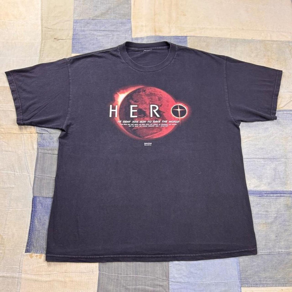 2000s Kerusso Hero Christian John 3:17 Graphic Tee | XL