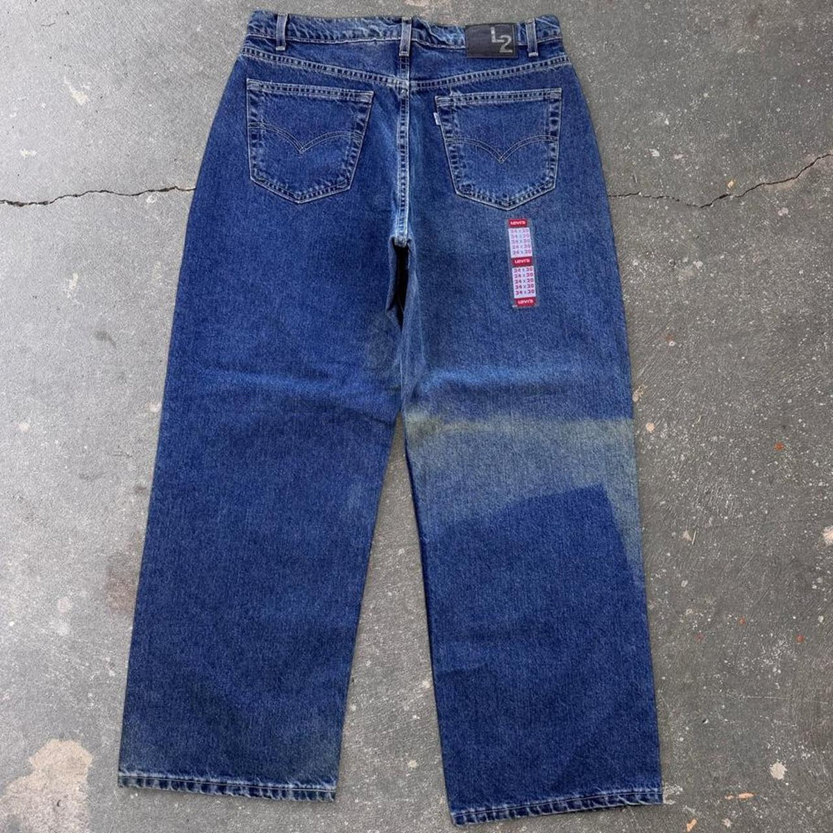 1990s Levi's SilverTab Deadstock Loose Fit Baggy Jeans | 34 x 29